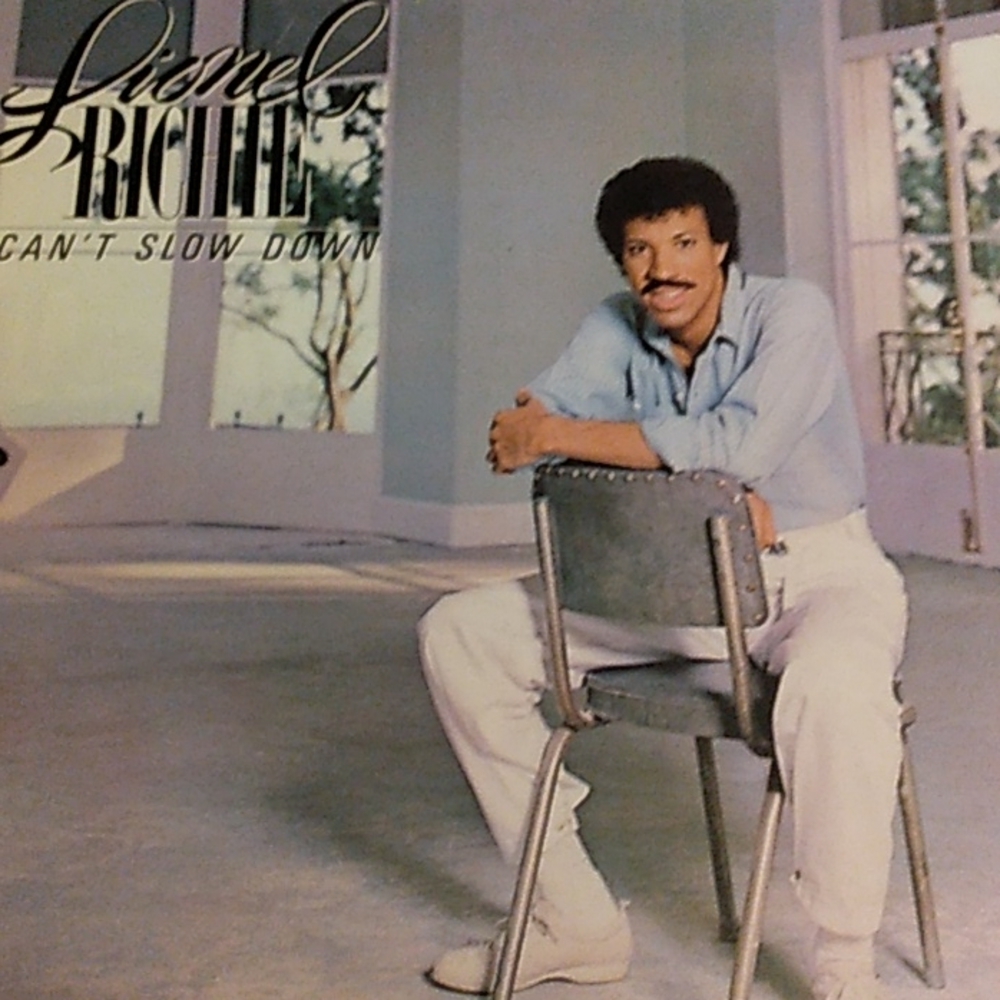 Vintage Lionel Richie Can't slow down.